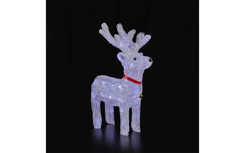 Reindeer acrylic - height 35 cm with led light