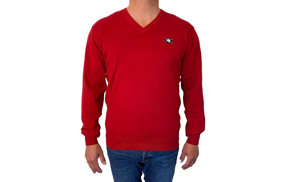 Sweatshirt wilford knit vinson camp in jester red