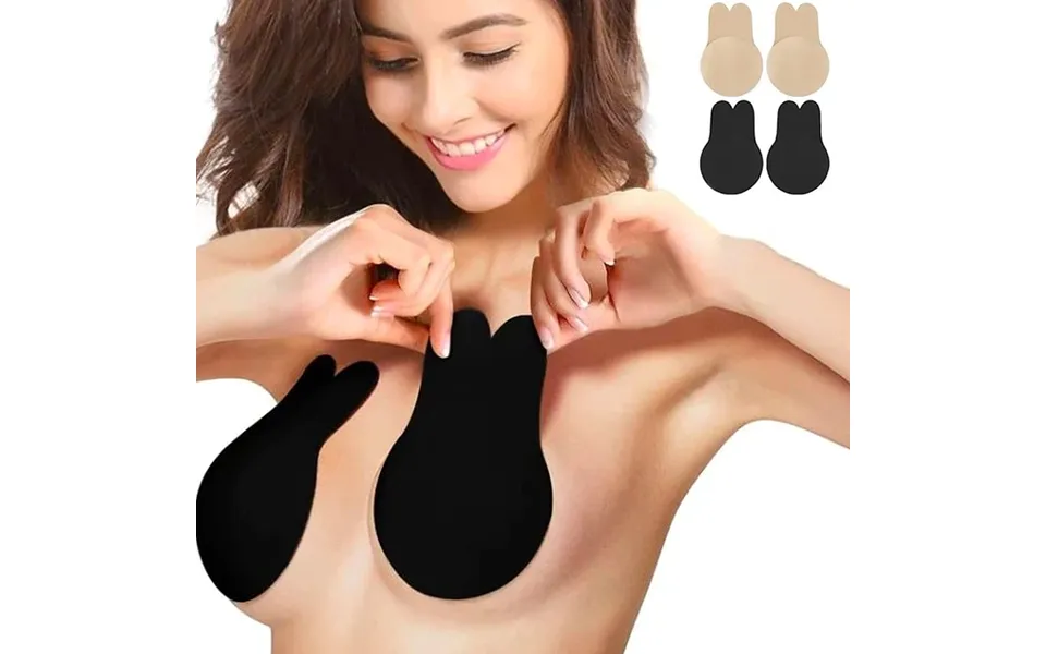 Invisible push-up bra