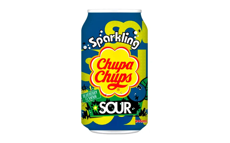 Chupa Chups Sour Blueberry Soda