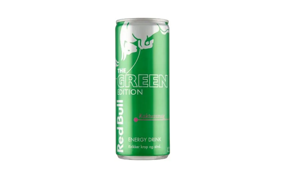 Red bull green edition cactus