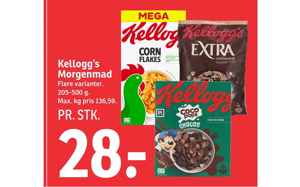 Kellogg’p breakfast