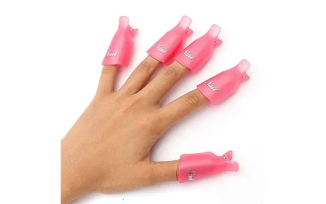 Gel Varnish Removal Finger Clamps 10 Paragraph product image