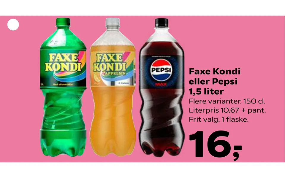 Fax physical or pepsi