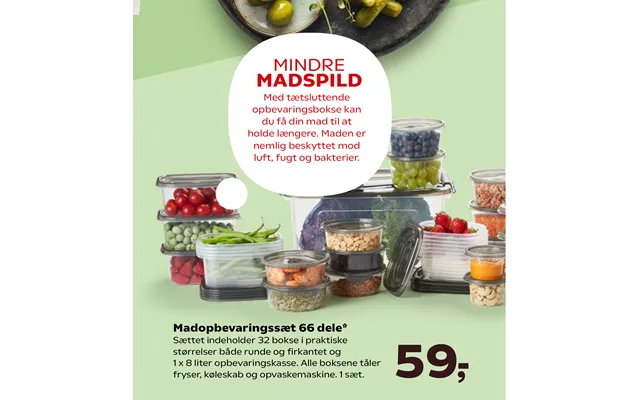 Madopbevaringssæt 66 Dele product image