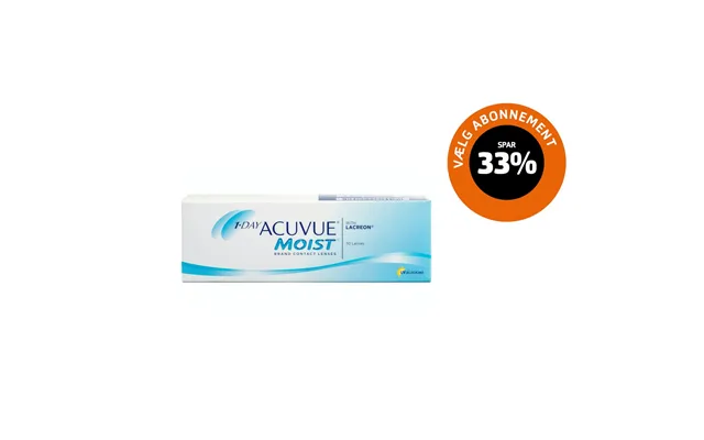 1-day Acuvue Moist Spherical Disposable Lenses product image