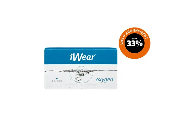 Iwear Oxygen Xr Sfæriske Månedslinser product image