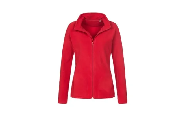 Stedman Active Fleece Jacket For Women Rød Polyester Medium Dame product image