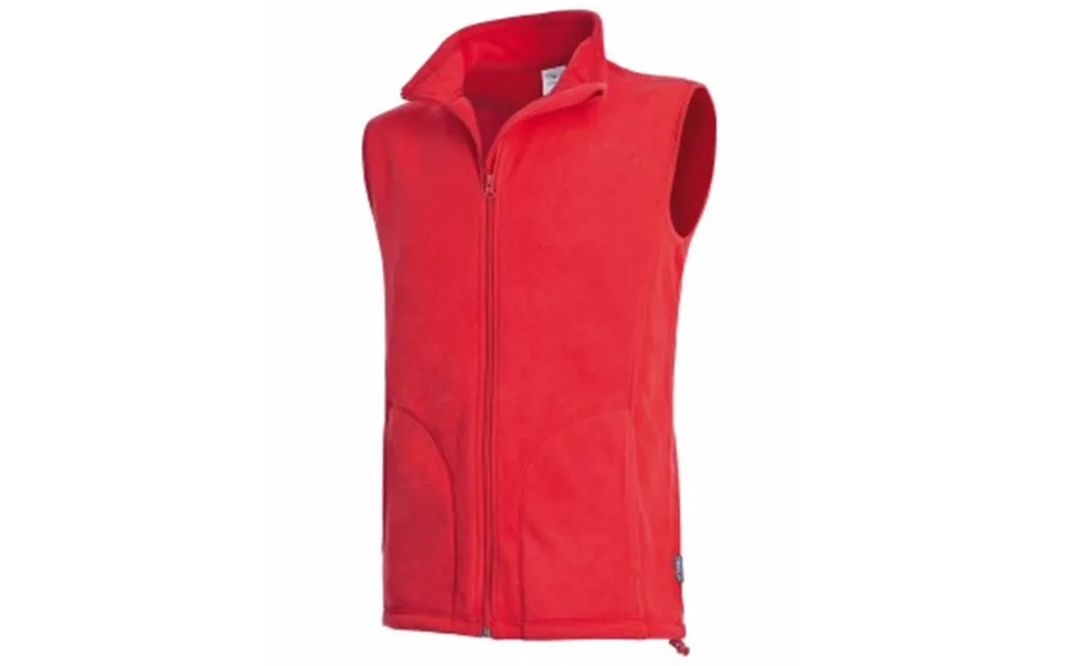 Stedman active fleece west lining but red polyester x-large lord