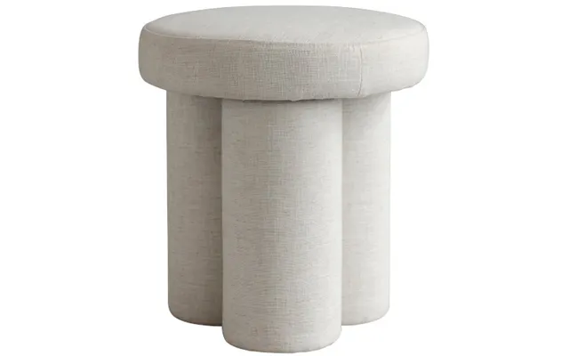 101 Cph Big Foot Stool - White Chalk Linen product image