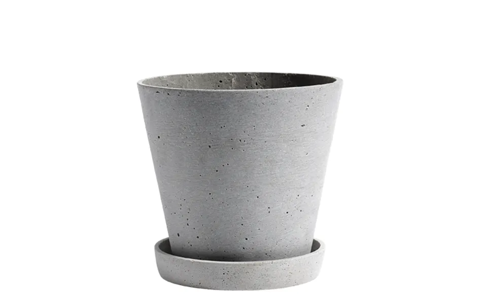 Hay Flowerpot With Saucer - Large
