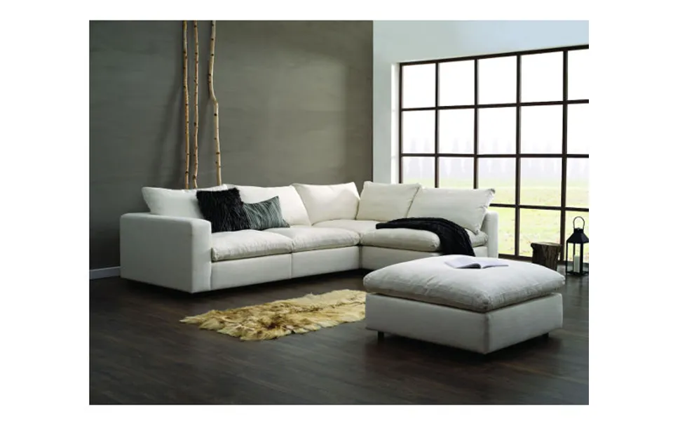 North comfort lazy modular sofa - ranch fabric