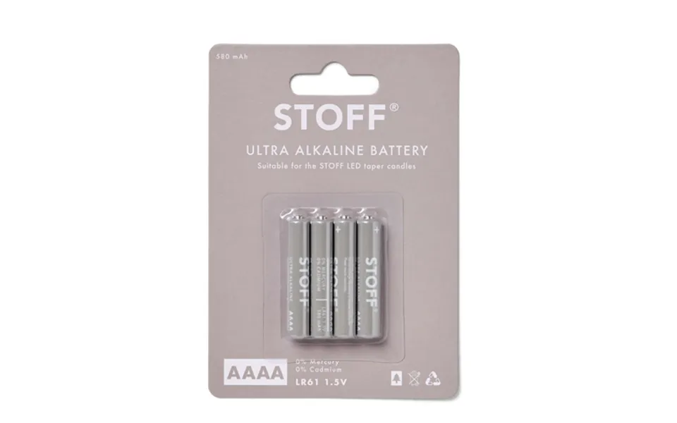 Stoff Aaaa Batteri - 4 Pak