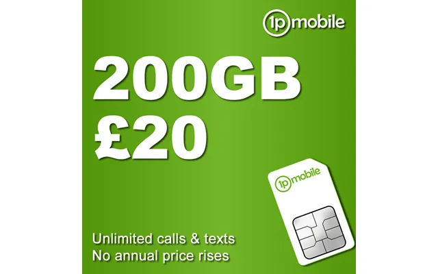 200gb Prepay Payg Sim