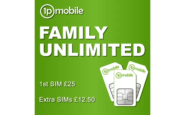 Family Unlimited Prepay Payg Sim