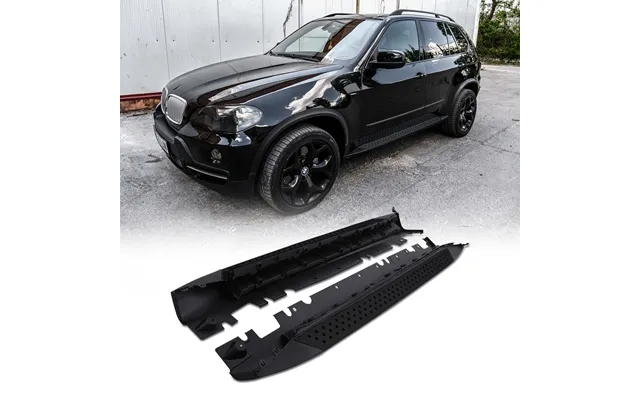 Bmw X5 E70 07-13 Black Side Steps