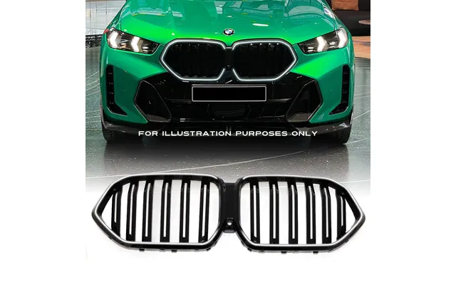 Bmw X6 G06 Lci 2024 Gloss Black Led Front Grille product image