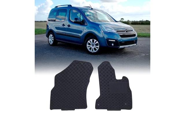 Citroen Berlingo Mk2 08-17 Black Floor Mats Set product image
