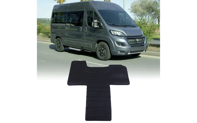 Fiat Ducato Motorhome 07-19 Black Rubber Floor Mat