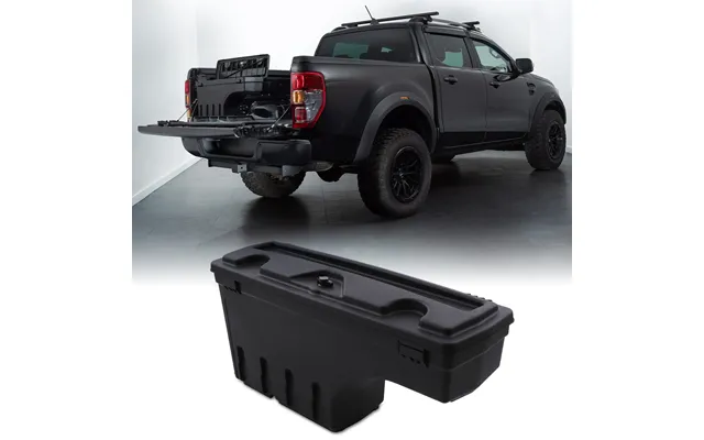 Ford Ranger T6 T7 T8 12-22 Flat Bed Lockable Storage Swing Box