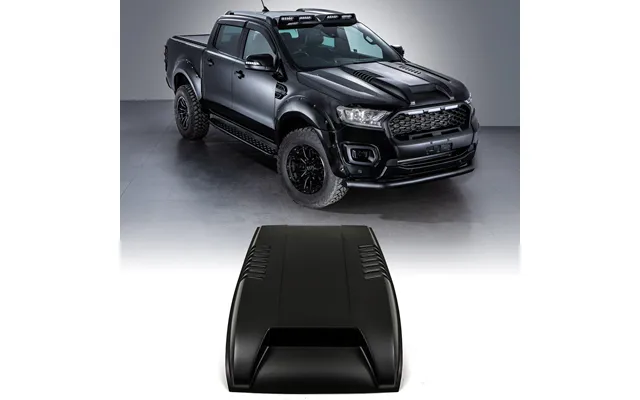 Ford Ranger T7 T8 15-22 Matte Black Raptor Style Bonnet Vent Cover product image