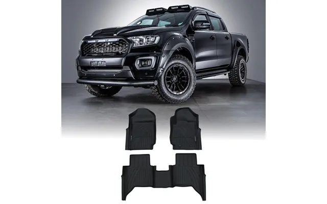 Ford Ranger T7 T8 Automatic 15-22 Rubber Floor Mats product image