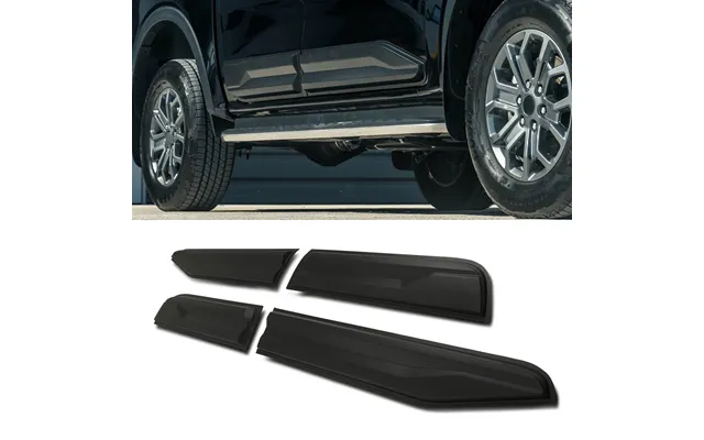 Ford Ranger T9 2023 Matte Black Lower Door Body Cladding Kit product image