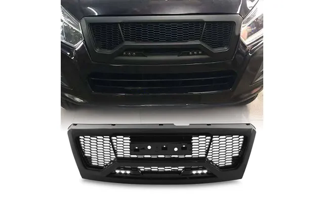 Isuzu D Max 17-20 4x4 Black Grille With Leds