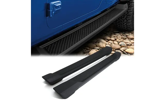 Jeep Wrangler Jl 2018 Black Aluminium Side Steps
