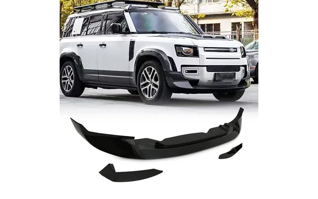Land Rover Defender L663 90 110 130 2020 - Front Splitter Kit Black Aerodynamic Splitter product image