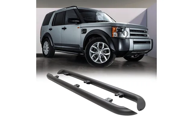 Land Rover Discovery 3 & 4 L319 04-16 Stainless Steel Black Side Bars product image