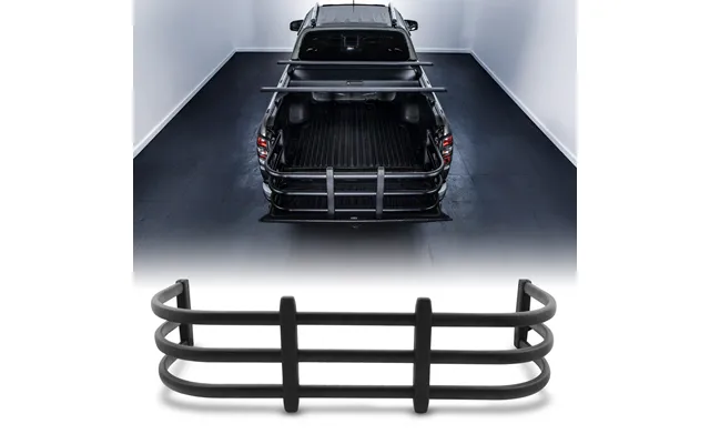Mitsubishi L200 Series 5 2015-2019 Black Truck Bed Extender Rack