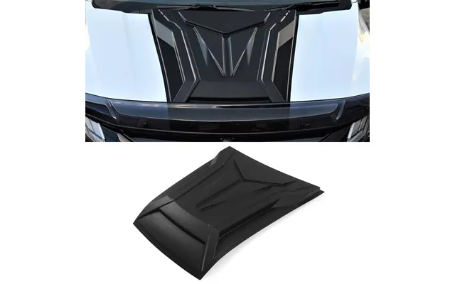 Mitsubishi L200 Triton 19-23 Black Bonnet Scoop