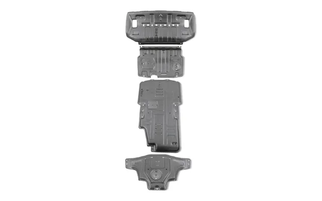 Mitsubishi Pajero Shogun 00-17 Full Under Body Skid Plate Kit