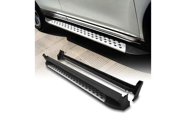 Nissan X Trail 14 Silver Running Boards