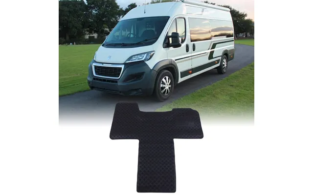Peugeot Boxer Motorhome 07-19 Black Rubber Floor Mat product image