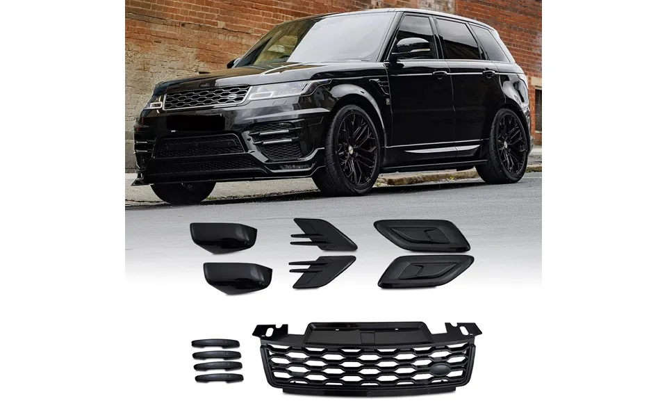 Predator4x4 Black Body Kit To Fit Range Rover Sport L494 18-22