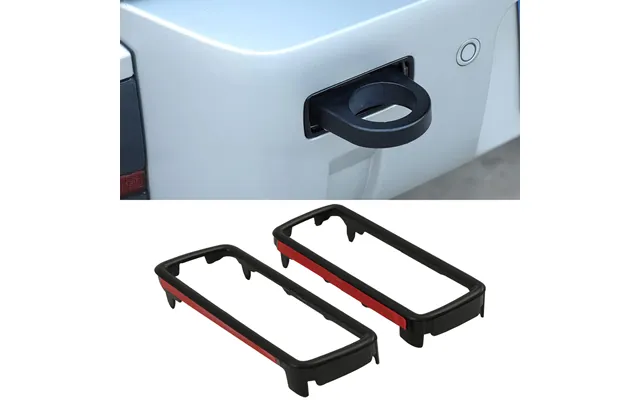 Predator4x4 Gloss Black Tow Hook Trim Covers To Fit Land Rover Defender L663 2020
