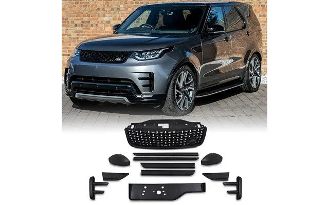Predator4x4 Grille Body Trim Kit To Fit Land Rover Discovery 5 L462 2017 Gloss Black product image