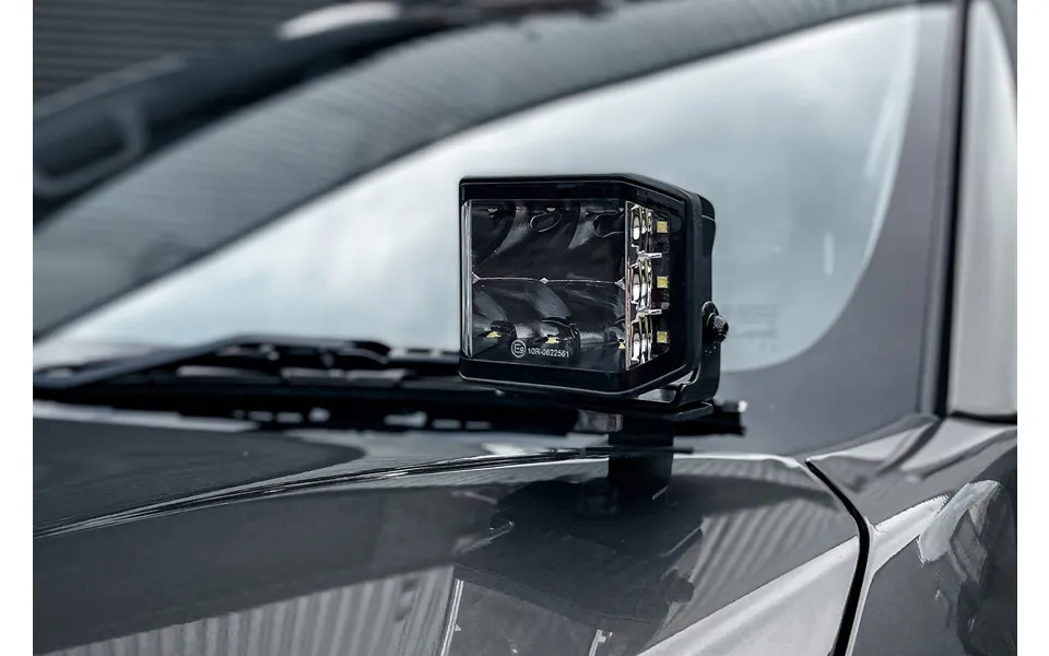 Stealth Led Mitsubishi L200 2015-2019 Twin 4 Dark Force Led Bonnet Kit - 16,800 Lumens