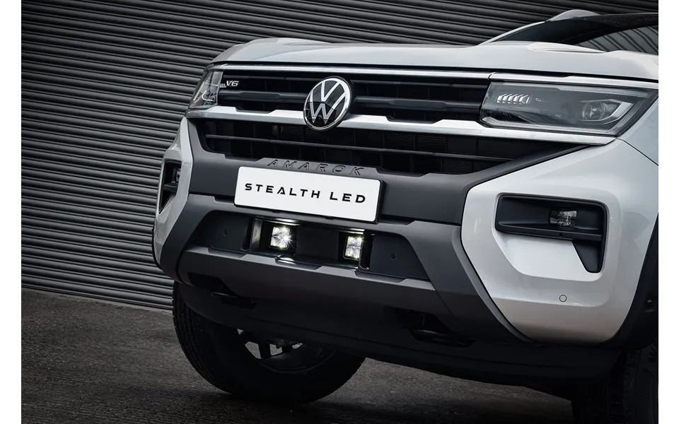 Stealth Led Vw Amarok 2023 Twin 3 Luminous Led Integration Grille Kit - 9,600 Lumens