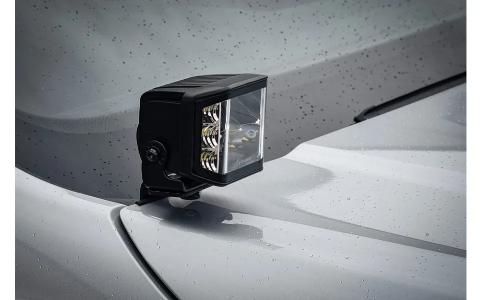 Stealth Led Vw Amarok 2023 Twin 4 Dark Force Led Bonnet Kit - 16,800 Lumens