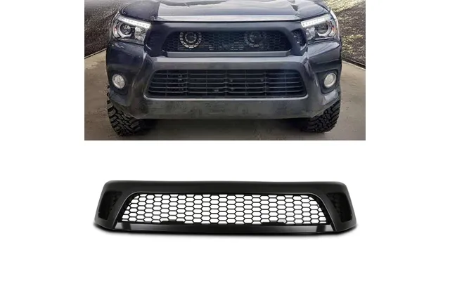 Toyota Hilux Revo 15-20 Badgeless Black Grille product image