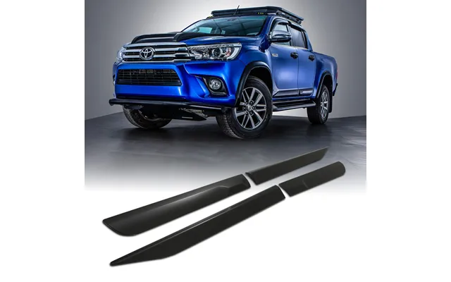 Toyota Hilux Revo 15-23 Black Body Door Cladding
