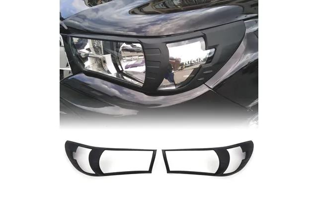 Toyota Hilux Revo 2015-2017 Headlight Cover Trim Black product image