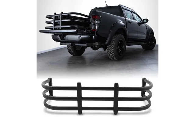 Universal Black Truck Bed Tailgate Extender