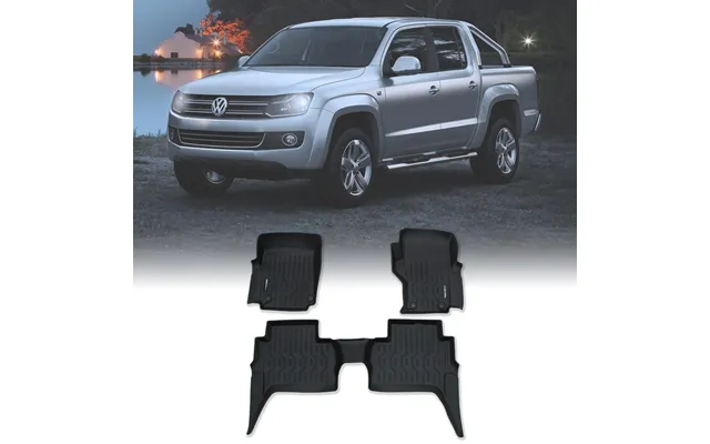 Volkswagen Amarok Automatic Mk1 10-20 Rubber Floor Mats product image