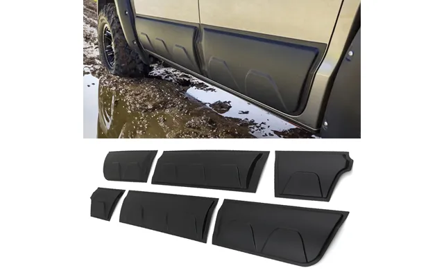 Volkswagen Vw Amarok 10-20 6pc Matte Black Body Cladding Kit product image