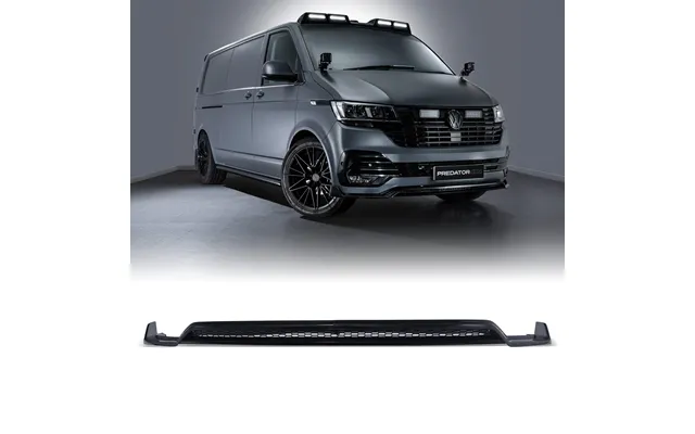 Vw Transporter T6.1 2019 Gloss Black Front Lip Splitter product image