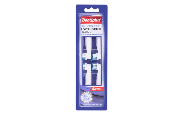 Dentiplus For Oral-b Compatible Toothbrush Heads - 4 Pack product image